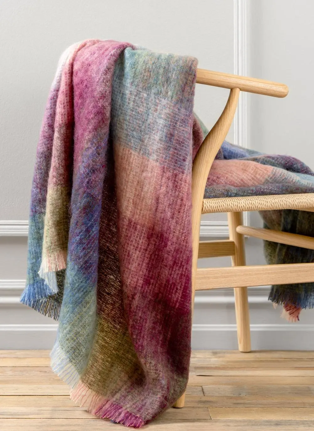 Sligo Sunset Mohair Throw